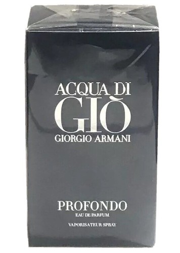 Acqua Di Gio Profondo By Giorgio Armani 2.5oz EDP Spray For Men New Launch