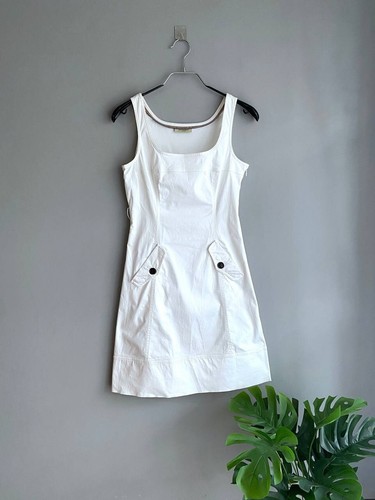 Burberry London prendisole donna bianco  taglia S