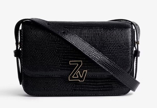 Borsa Zadig & Voltaire Le Mini ZV Iniziale ICONICA pelle goffrata