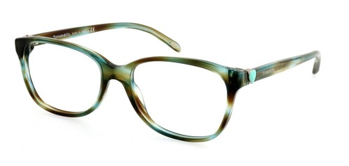TIFFANY & CO TF2057 8124 52mm Ocean Turquoise Eyeglasses Frames Only Italy