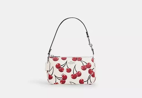 Coach Nolita 19 nuova con stampa ciliegia