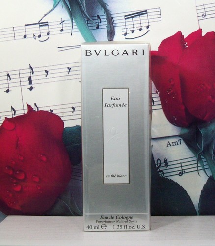 Bvlgari Eau Parfumee Au The Blanc EDC Spray 1.35 FL. OZ. Sealed Box. Vintage..