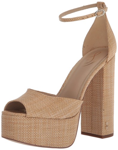 Sam Edelman Sandalo donna Kori platform  legno di faggio sbiancato  9 5