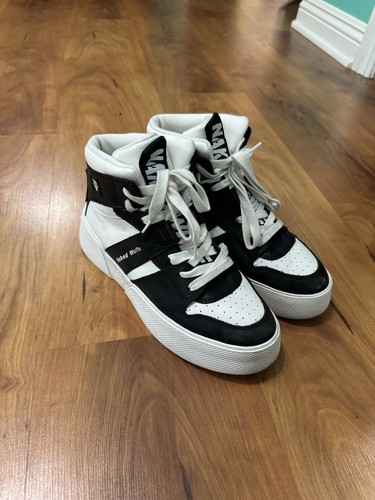 Naked Wolfe Phantom Hi Top Leather Sneakers