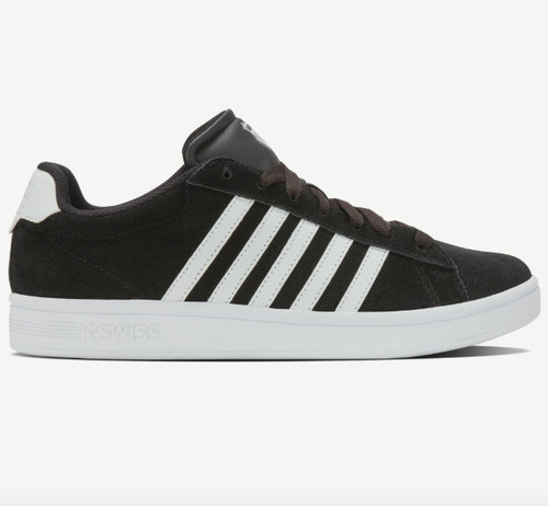 K Swiss Men's Court Tiebreak II Sneaker (Black White)