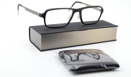 Lindberg Glasses Frame Mod. 1238 55 18 135 Col. AE72 Acetanium Black Gray Men