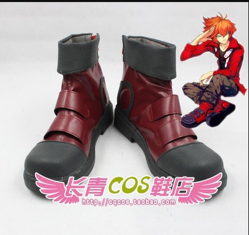 OH POLLY SHOES NEW Yu Gi Oh GX Yuki Judai Jaden Yuki cosplay shoes Boots Custom Made