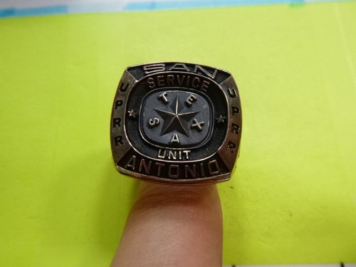 UNION PACIFIC RAILROAD 2000 SAN ANTONIO SERVICE SAFETY SILVER RING CASE U110