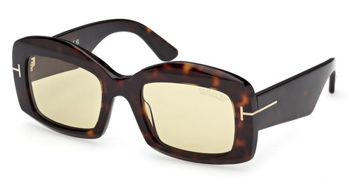 TOM FORD TF1218 Venetia Sunglasses 052E Havana Photochromic 53 new