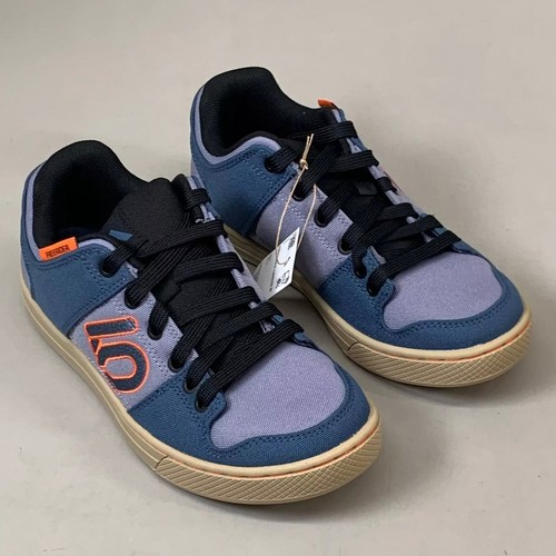 WONDERS SHOES Adidas Five Ten Freerider Canvas Blue Mountain Bike Shoes HQ2107 Womens Size 5.5