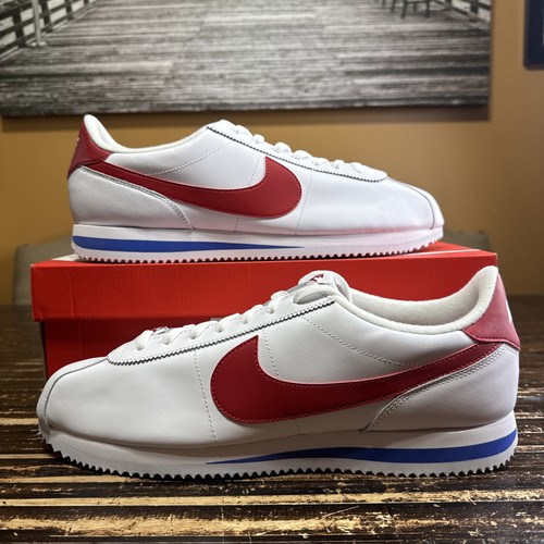 Nike Cortez '72 OG Trainers “Forrest Gump” White Red Blue #882254 164 Men Sz14