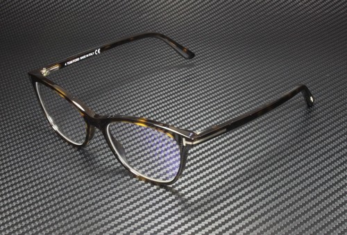 Tom Ford FT5636 B 052 Dark Havana Clear Lens Plastic 52 mm Women's Eyeglasses