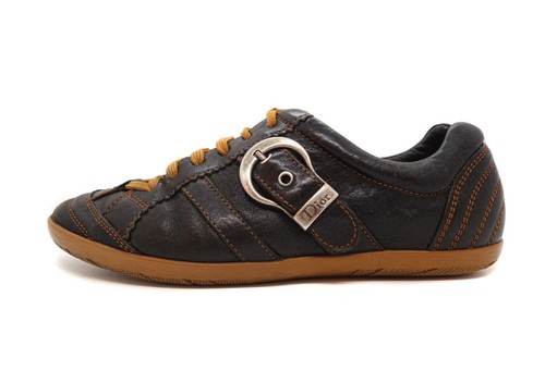 Dior John Galliano Era 00S Football Low Leather Sneakers Vintage
