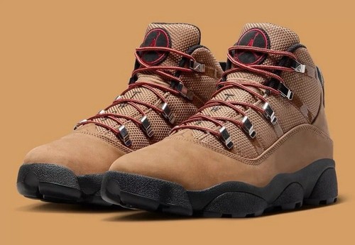 Nike Air Jordan Winterized 6 Rings Rocky Tan Black Red FV3826 202 Mens Size 10