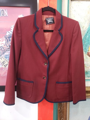 Burberrys Giacca Donna Blazer 2 Bottoni   Vintage Luxury Designer