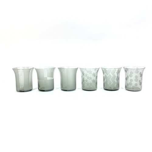 UNU HERMES stripe star star dot polka dot diamond cup tableware 6 set Glass