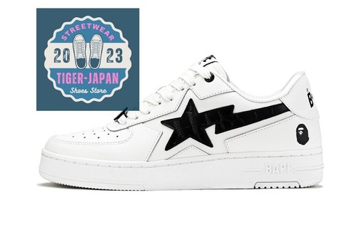A Bathing Ape BAPE STA ICON #1 1L30 191 306 BLACK Men Shoes