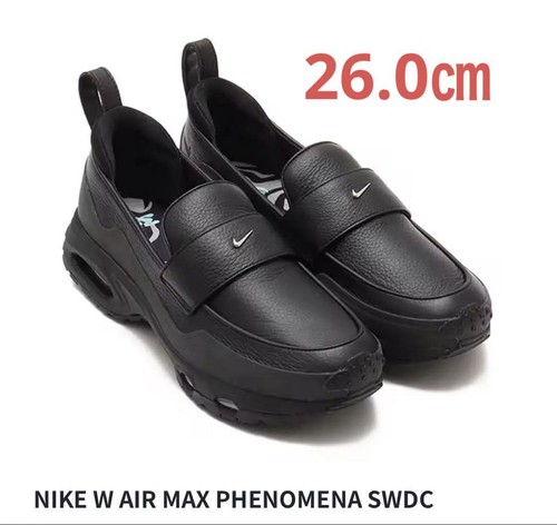 NIKE Men 8.0US W Air Max Phenomena Swdc Black Loafers