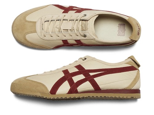 Onitsuka tiger Mexico 66 SD VIN BEIGE BEET JUICE For unisex from Japan 2025 NEW