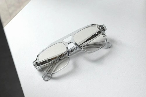 Jacques Marie Mage "EVANS" Col: SULFUR/SUPERLIGHT GREY Eyeglasses unisex