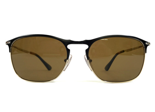 Persol Sunglasses 7359 S 1070 57 Black G Rectangle w  Brown Polarized Lenses