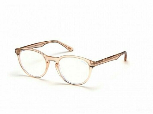 TOM FORD FT5556 B/V 072 51 Pink Clear Optical Eyeglasses 52 20