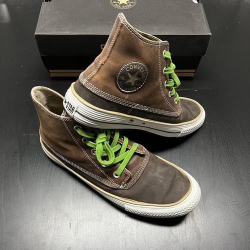 Converse Chuck Taylor All Star Hi Duck Boot Brown Shoes M 9.5 W 11.5