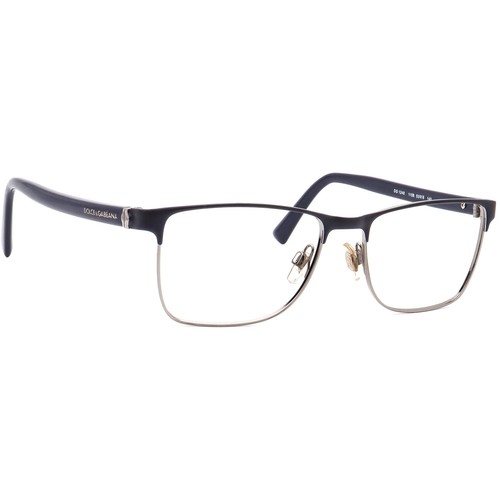 Dolce & Gabbana Eyeglasses DG 1248 1158 Dark Blue/Gunmetal Italy 53[]16 140