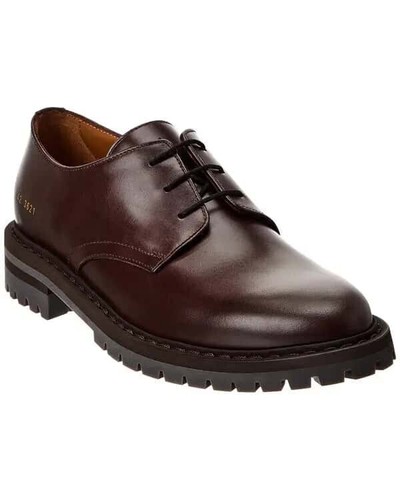 Common Projects 42 Brown Officer’s Derby