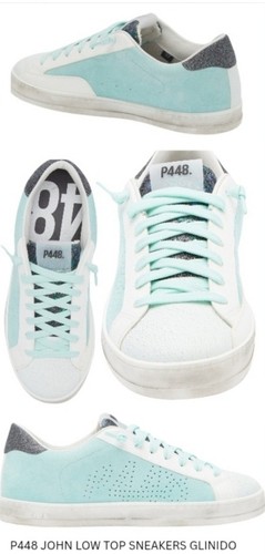 Free People P448 John Low Top Sneakers Womans 38  US 8 GLINIDO NIB 298