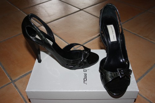 LODI SHOES Scarpe Giancarlo Paoli sandali cerimonia tacco numero 40 (shoes) made in Italy