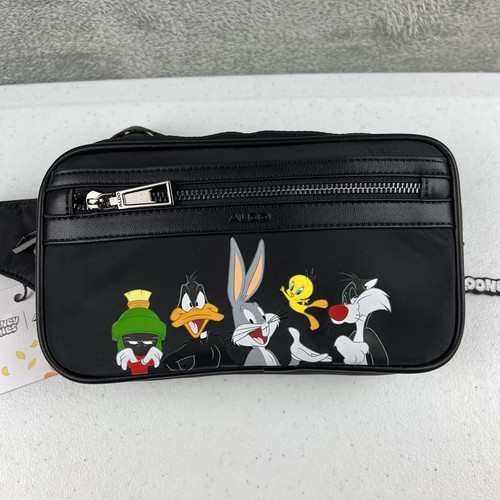 Marsupio Aldo Looney Tunes LTD Bugs Bunny Daffy Duck Tweety Bird nuovo con etichette