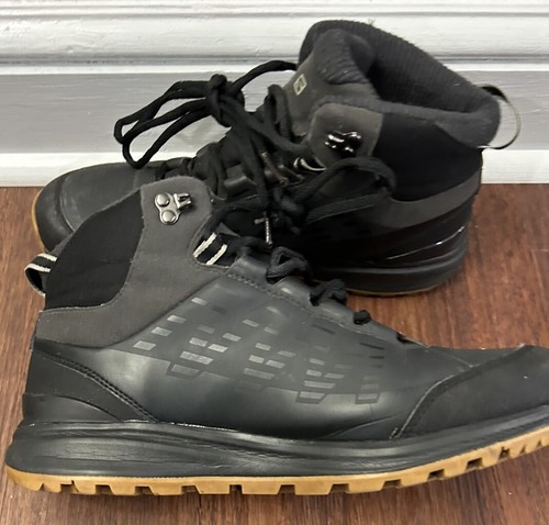 Salomon Clima Shield Black Waterproof Cold Winter Snow Boots US 9.5