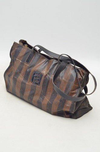 Borsa donna FENDI Roma lusso vintage marrone monogramma Made in Italy
