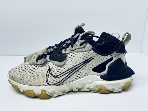 2020 NIKE BY YOU React D/MS/X Off White/Black CU8761 991 Size 9.5 VJNI