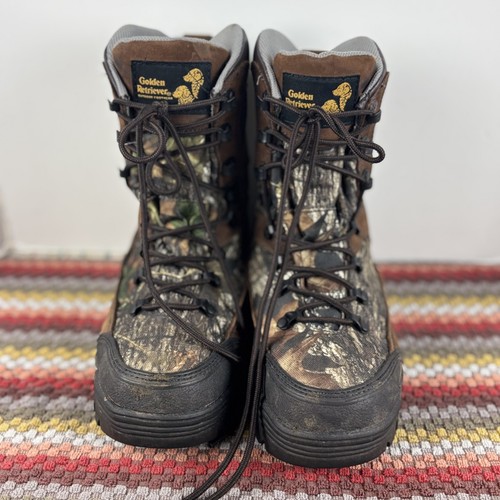 LI NING Gol Retriever Predator Boots Mens Size 9.5 Camo Waterproof Outdoor Hunting