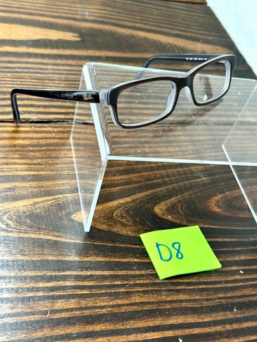 Ray Ban Optics RB5187 5076 Unisex Polished Black Rectangular Eyeglasses Frame