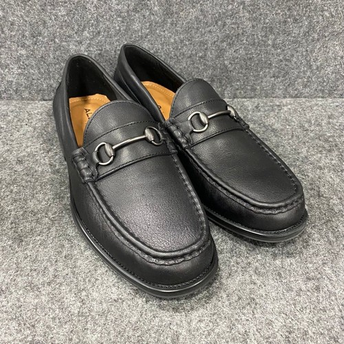 ALDO Wildwood Slip On Leather Dress Shoes Men's Size 10 Black