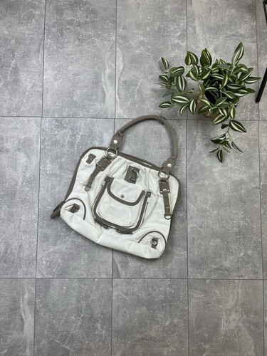 George Gina & Lucy Sexy Strappy White Cargo Bag Alyx Style GG&L