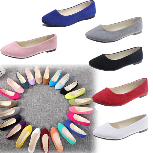 PRETTY BALLERINAS Mocassini donna slip on flat barca scarpe donna dolly décolleté ballerine balletto taglia