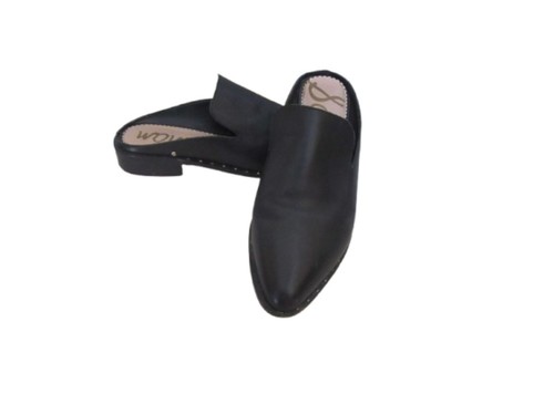 Sam Edelman scivoli da donna in pelle nera Lewellyn Mule taglia 8 5