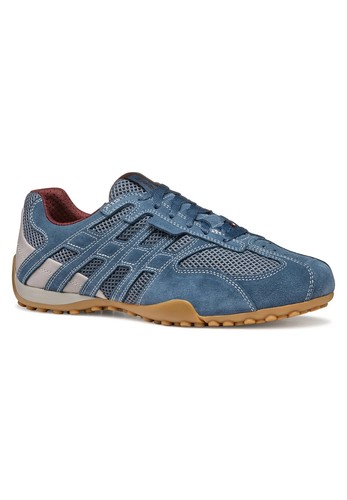 Geox U Snake Original A   Sneakers In Pelle Da Uomo U55MNA C4348 Lt Avio