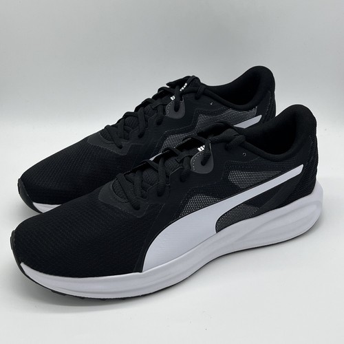 PUMA Twitch Runner WIDE Black (376925 01) Men's Size 12 Wide   New without box