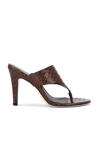 Sandali Free People Jeffrey Campbell Azula Heels marroni taglia 9 5 nuovi con scatola $ 175 prezzo al dettaglio consigliato dal produttore