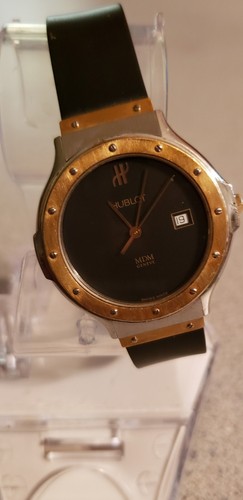 Hublot MDM Geneva 18k g Stainless Swiss Made Wrist Watch