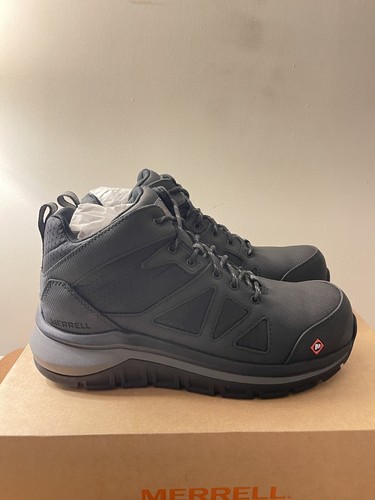 Merrell Boots Men's Fullbench Speed Mid Carbon Fiber Construction Work Shoe 7.5