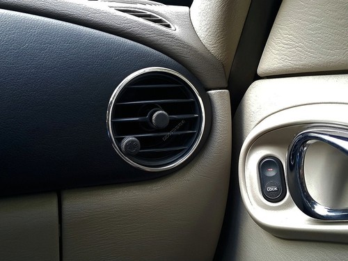 For Chrysler Pt Cruiser 00 06 Polished Aluminum Air Vents Surrounds Trim Rings