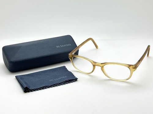 Jil Sander JS2643 771 Honey 140 49 20 Eyeglass Frames Made In Italy W/ Case
