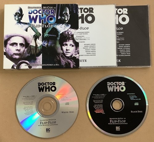 SCHUTZ X REVOLVE Doctor Who Flip Flop Audio Drama 2x Cd McCoy Langford Rare Out Of Print
