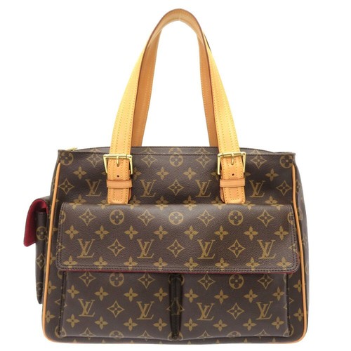 LOUIS VUITTON（LV） Louis Vuitton Monogram Multiple Cite M51162 Borsa a mano in pelle marrone usata originale F S